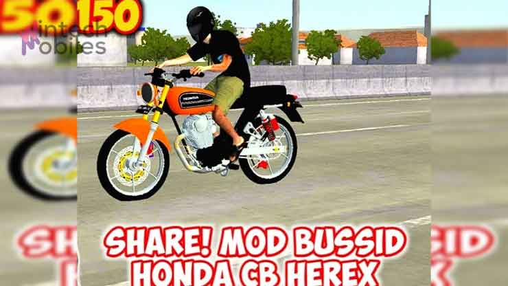 Mod Bussid Motor CB Herex