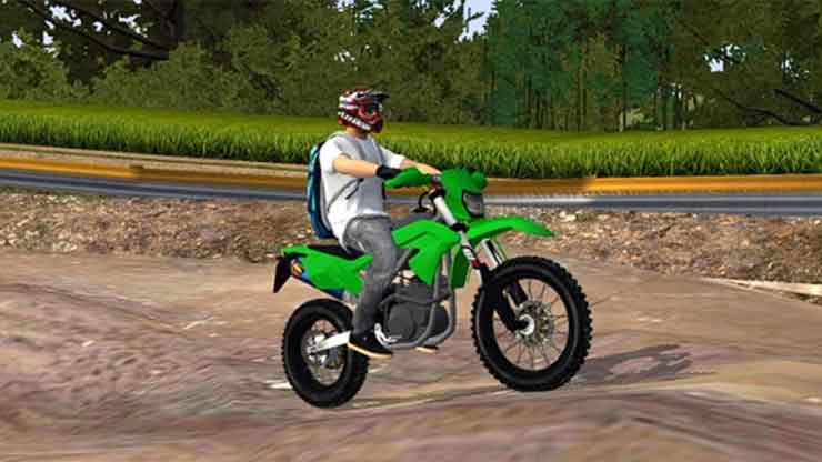 Motocross Kawasaki KLX Original