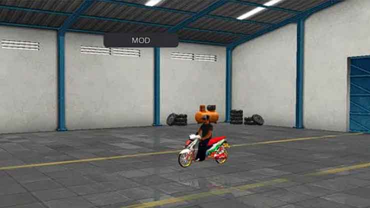 Motor Drag Mio Full Modif