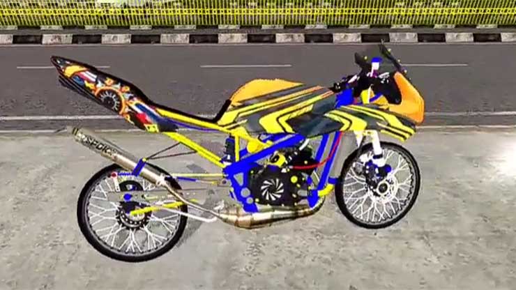 Motor Drag Ninja 250RR Thailook Full Anim