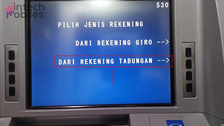 Pilih Jenis Rekening BRI