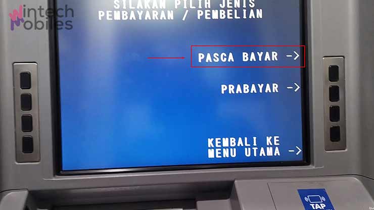 Pilih Pembayaran Pasca Bayar