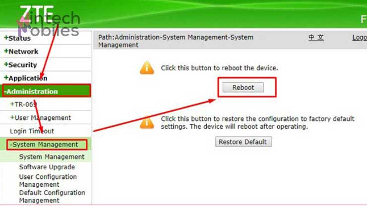 Restart Wifi Indihome Lewat Web