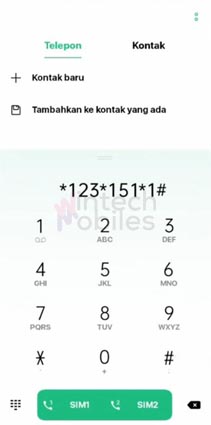 Transfer Pulsa Indosat ke Axis via Dial