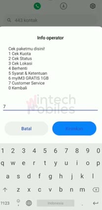 Transfer Pulsa Indosat ke Indosat minimal berapa