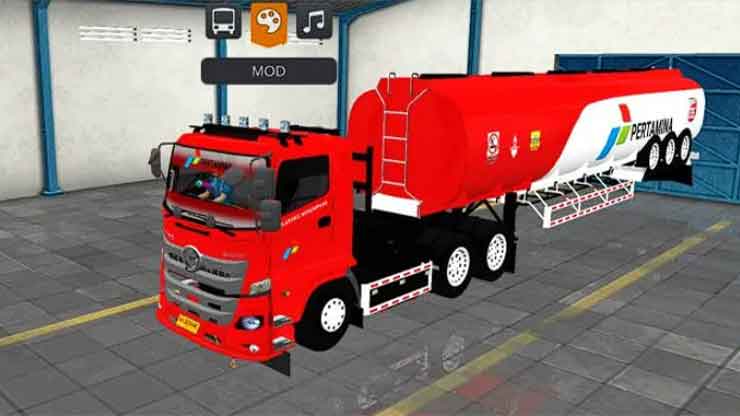 Truck Hino 500 Tangki Pertamina Tronton