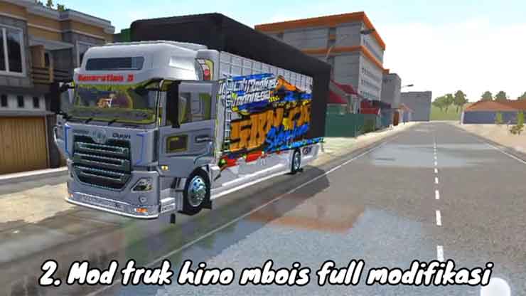 Truk Oleng Hino Mbois Full Modifikasi