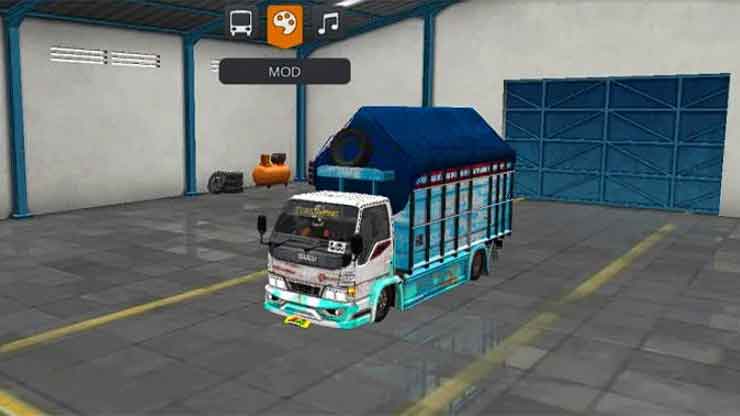 Truk Oleng Isuzu NKR Full Anim