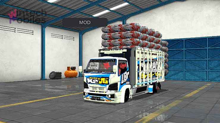 Truk Oleng Muatan Beras Suspensi Mantul