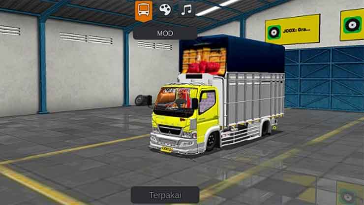 Truk Oleng Standard Minimalis Terpal Kotak