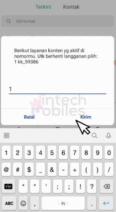 berhenti langganan Indosat yang menyedot pulsa