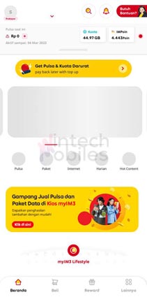 cara cek bonus cashback indosat