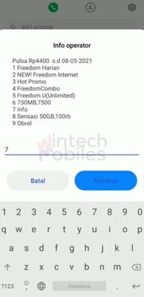 cara kirim pulsa indosat