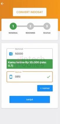 cara transfer pulsa Indosat ke axis