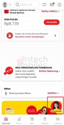 cara transfer pulsa indosat lewat myim3