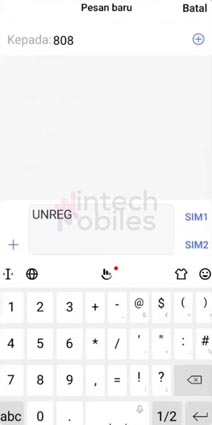 cara unreg RBT Indosat