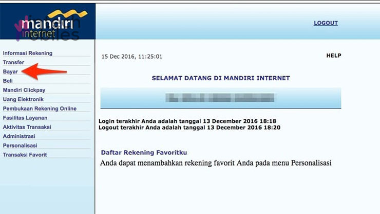 Cara Cek Nomor Kartu ATM Mandiri Lewat Internet Banking