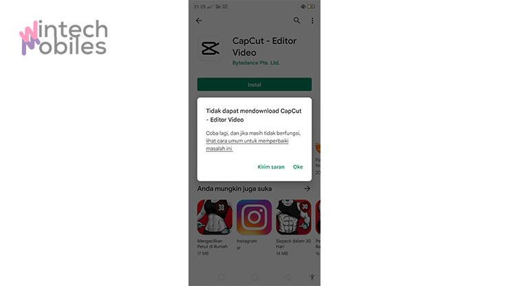 Kenapa APK CapCut Tidak Bisa Di Download