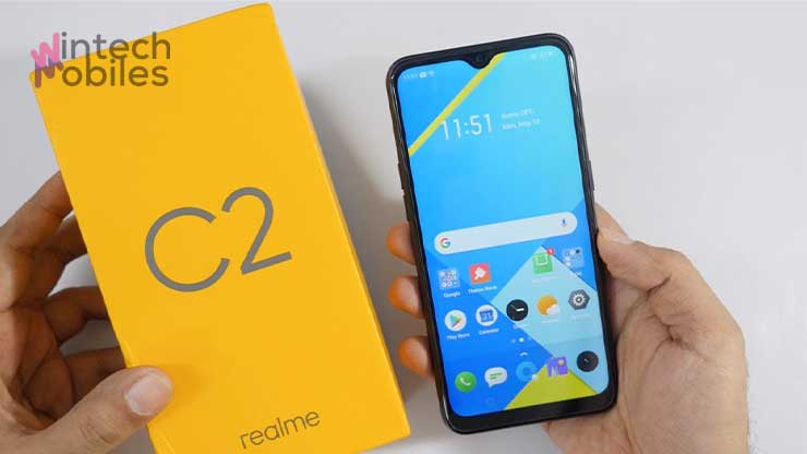 Cara Cek Layar HP Realme C2