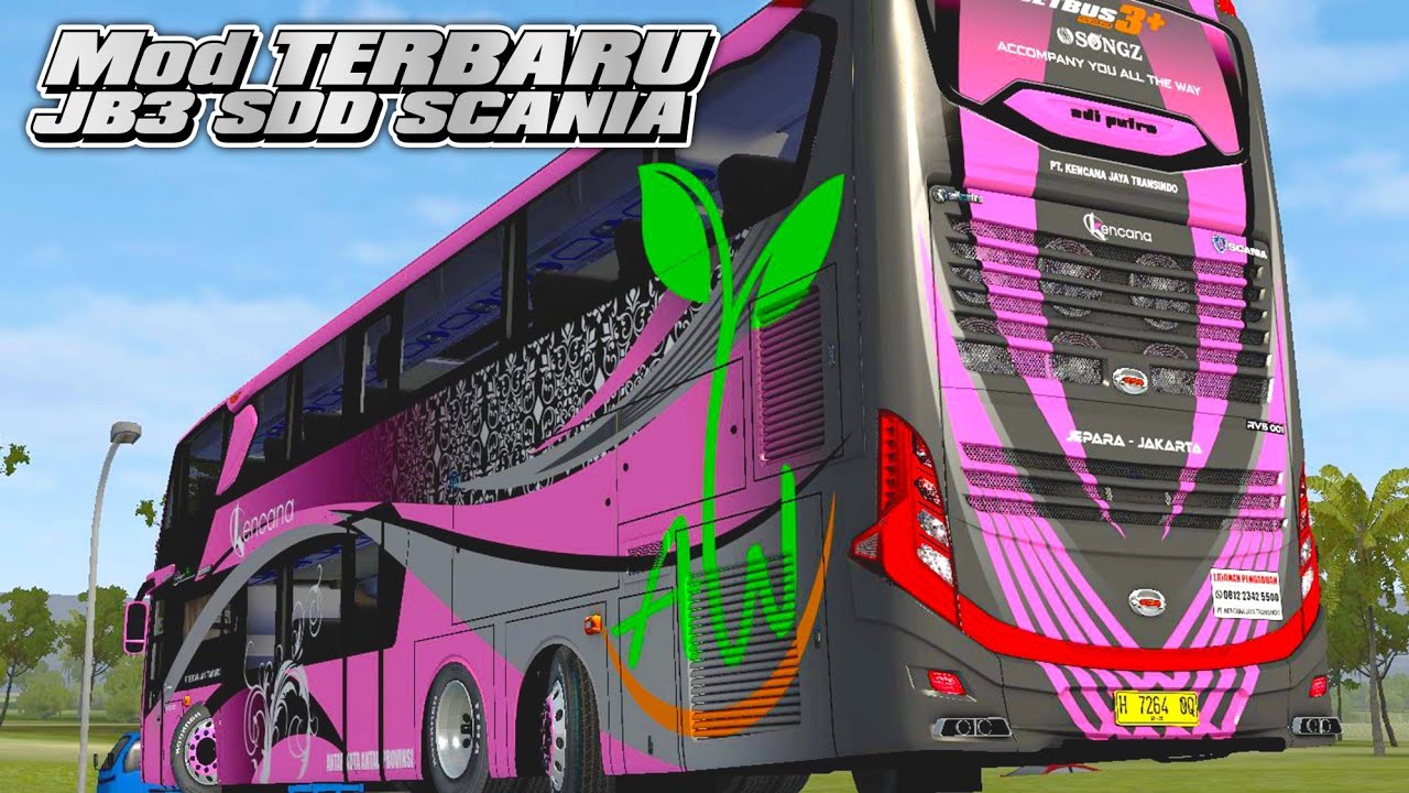Mod Bussid Bus Tingkat Stabil dan Ringan 1 Mod bussid bus tingkat yang stabil dan ringan