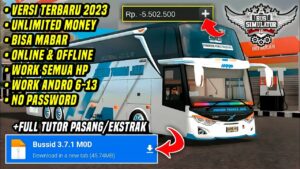 Link download mod bussid bus pariwisata terbaru