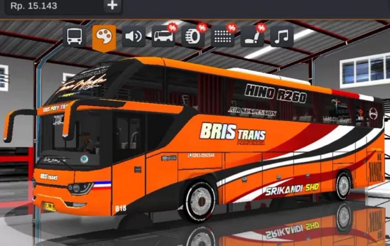 Download Mod Bussid Livery PO Shantika Terbaru 1 Download mod bussid livery po shantika terbaru
