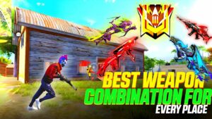 Kombinasi senjata free fire paling mematikan di ranked