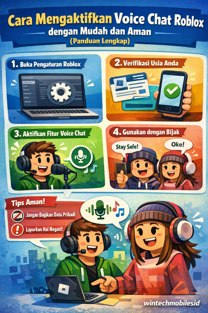 Cara Mengaktifkan Voice Chat Roblox