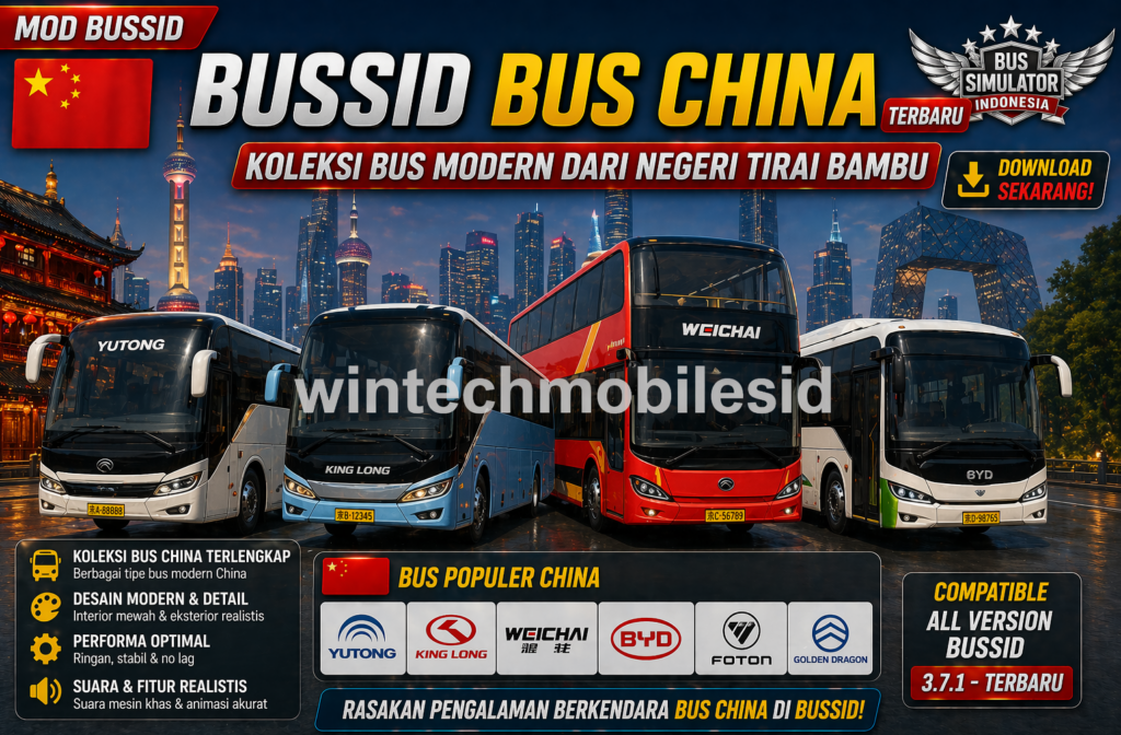 mod bussid china