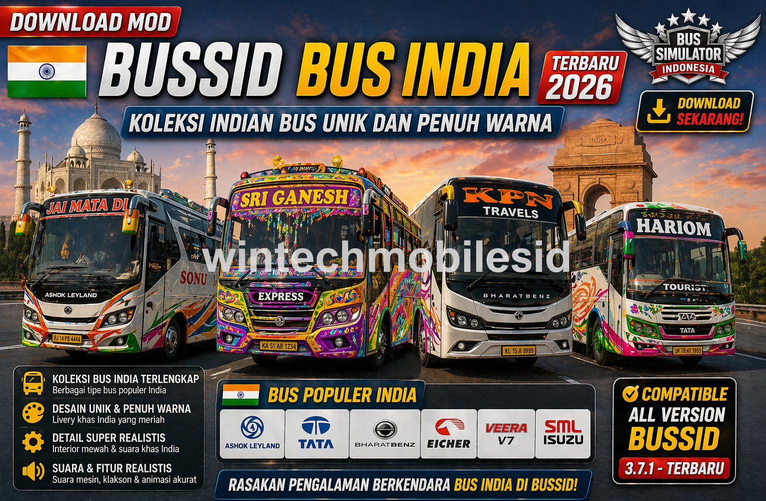 mod bussid india