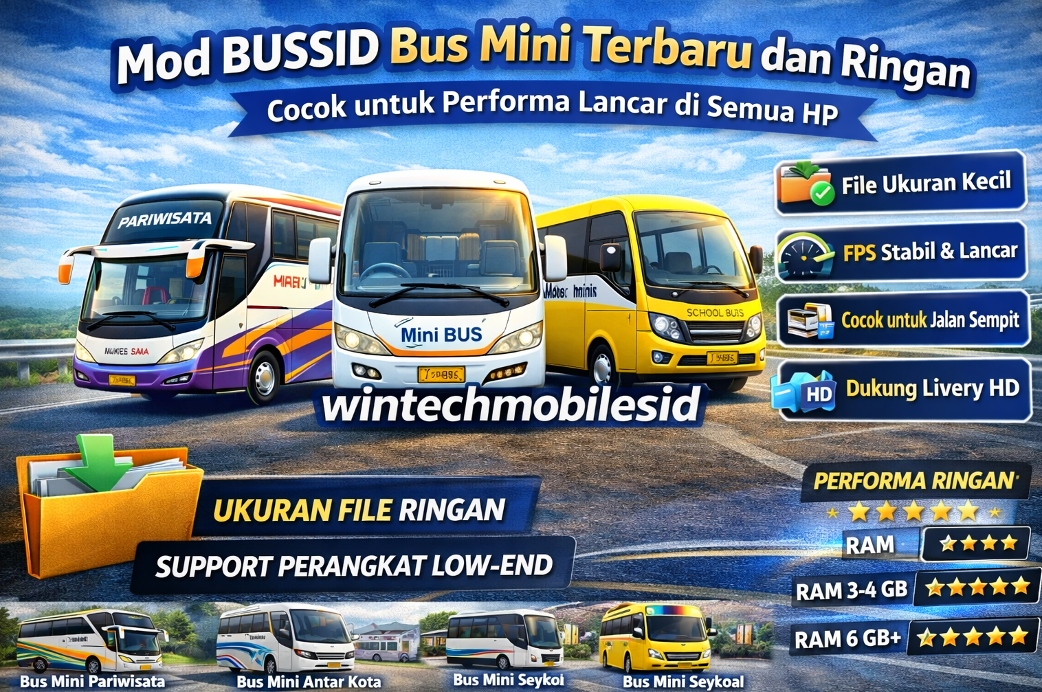 mod bussid mini bus