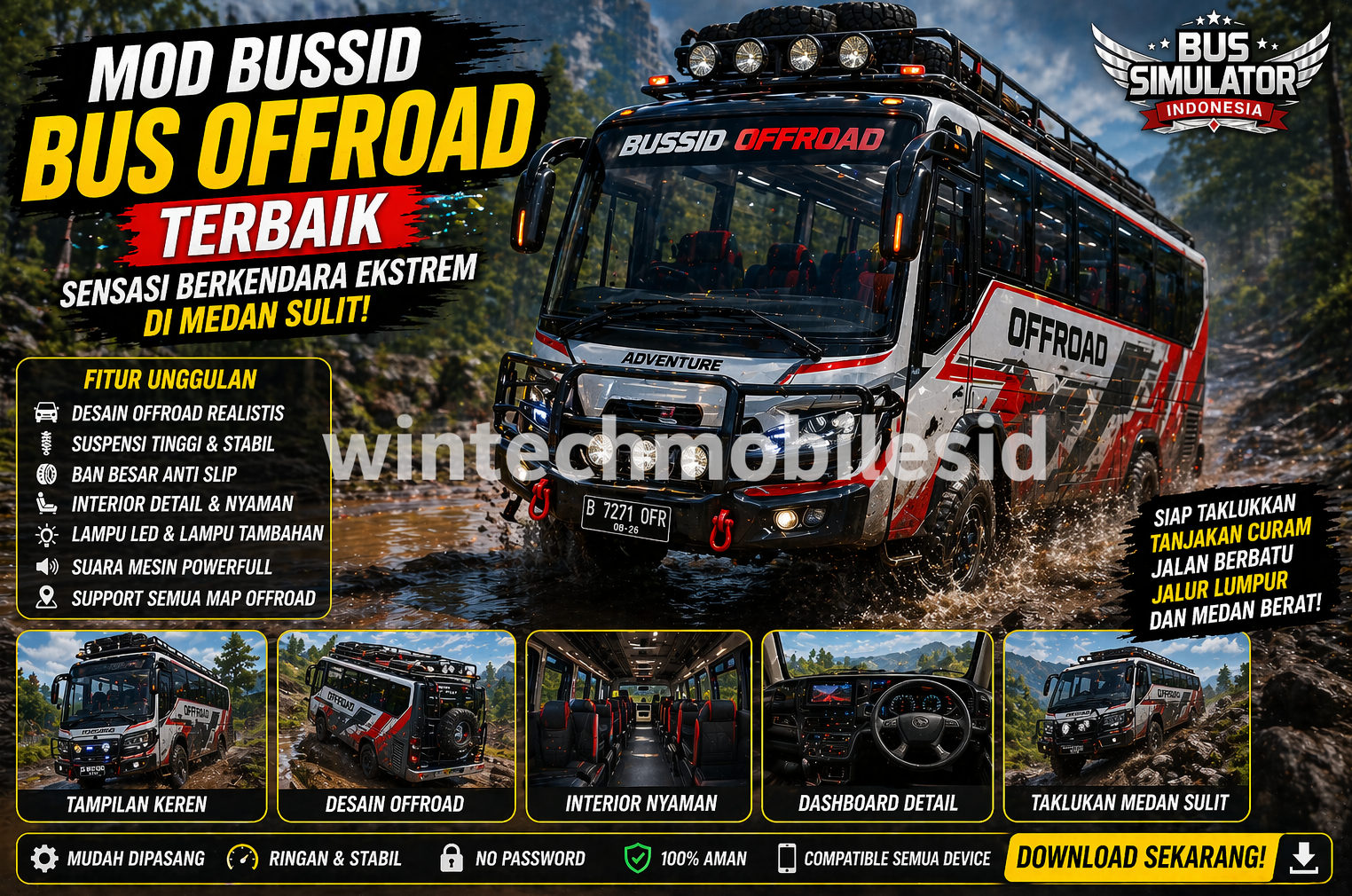 mod bussid offroad