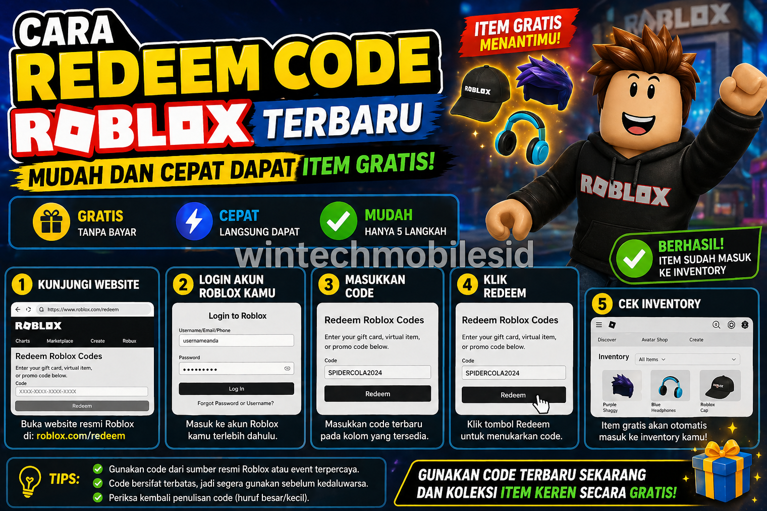 redeem code roblox