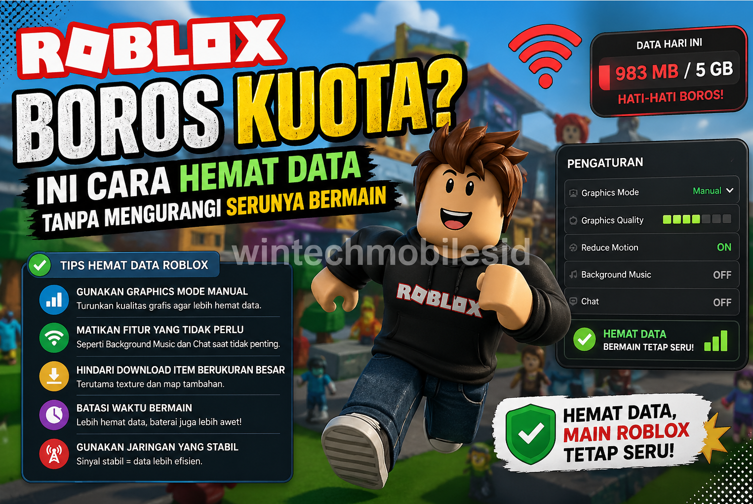 roblox hemat kuota