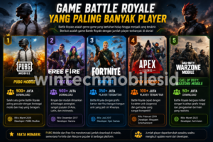 Game Battle Royale yang Paling Banyak Player