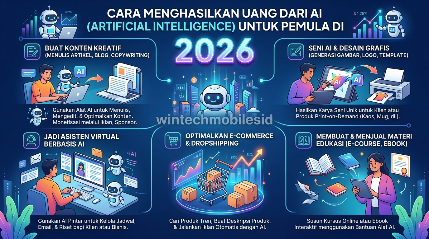 Cara Menghasilkan Uang dari AI